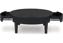 marstream occasional black oc coffee table t   