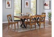 maven dining brown dr side chair   