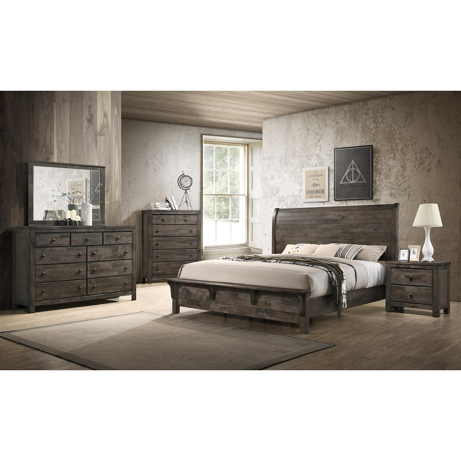 maverick bedroom gray br master mirror   