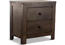 maverick bedroom gray br master nightstand   