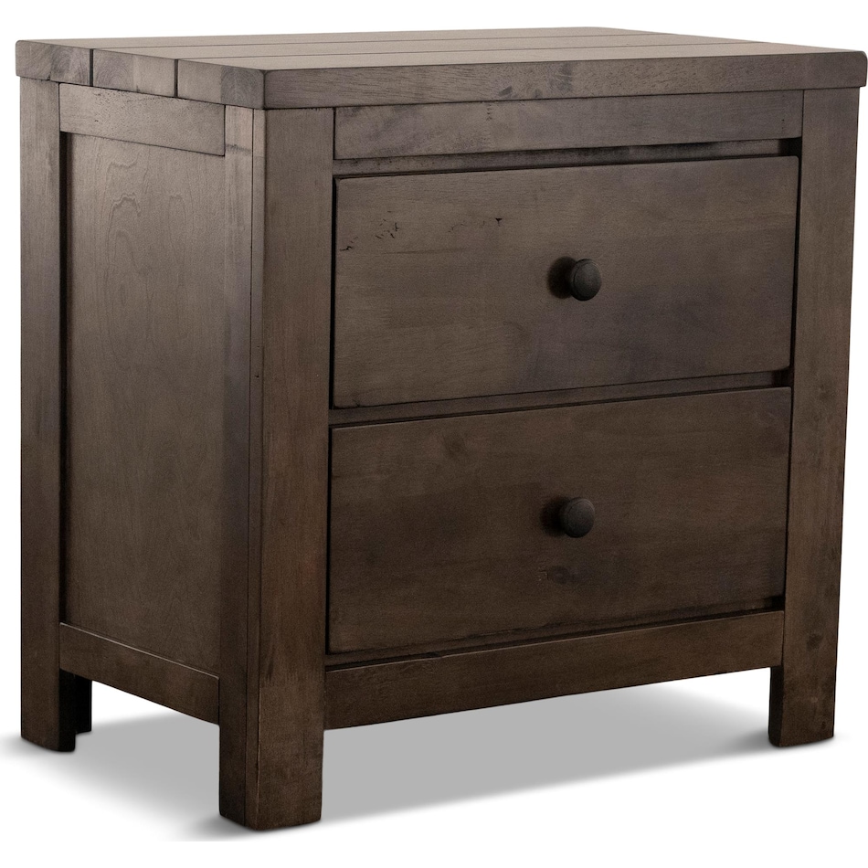 maverick bedroom gray br master nightstand   