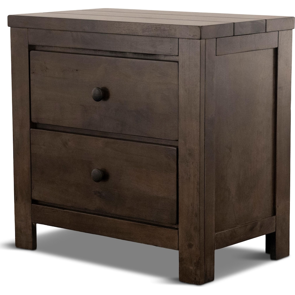 maverick bedroom gray br master nightstand   