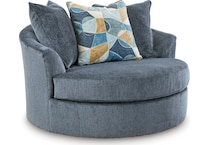 maxon place navy living room blue st stationary fabric chair   