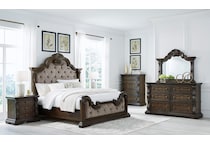 maylee bedroom dark brown br master dresser b   