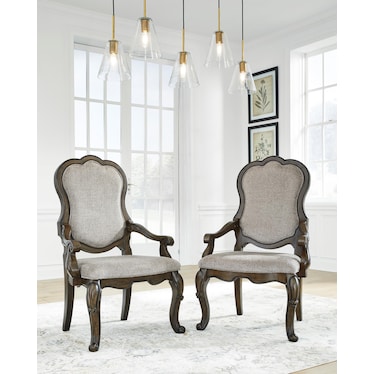 Maylee Dining Arm Chair (Set of 2)