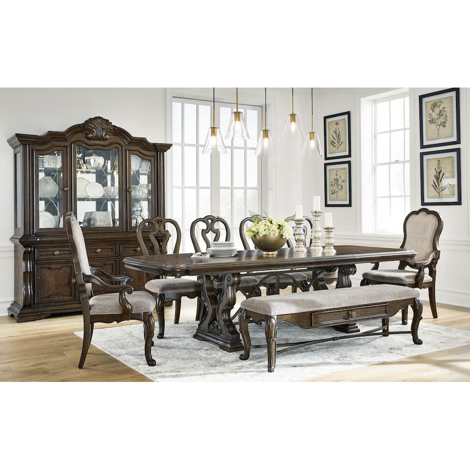 maylee dining dark brown dr packages dd  