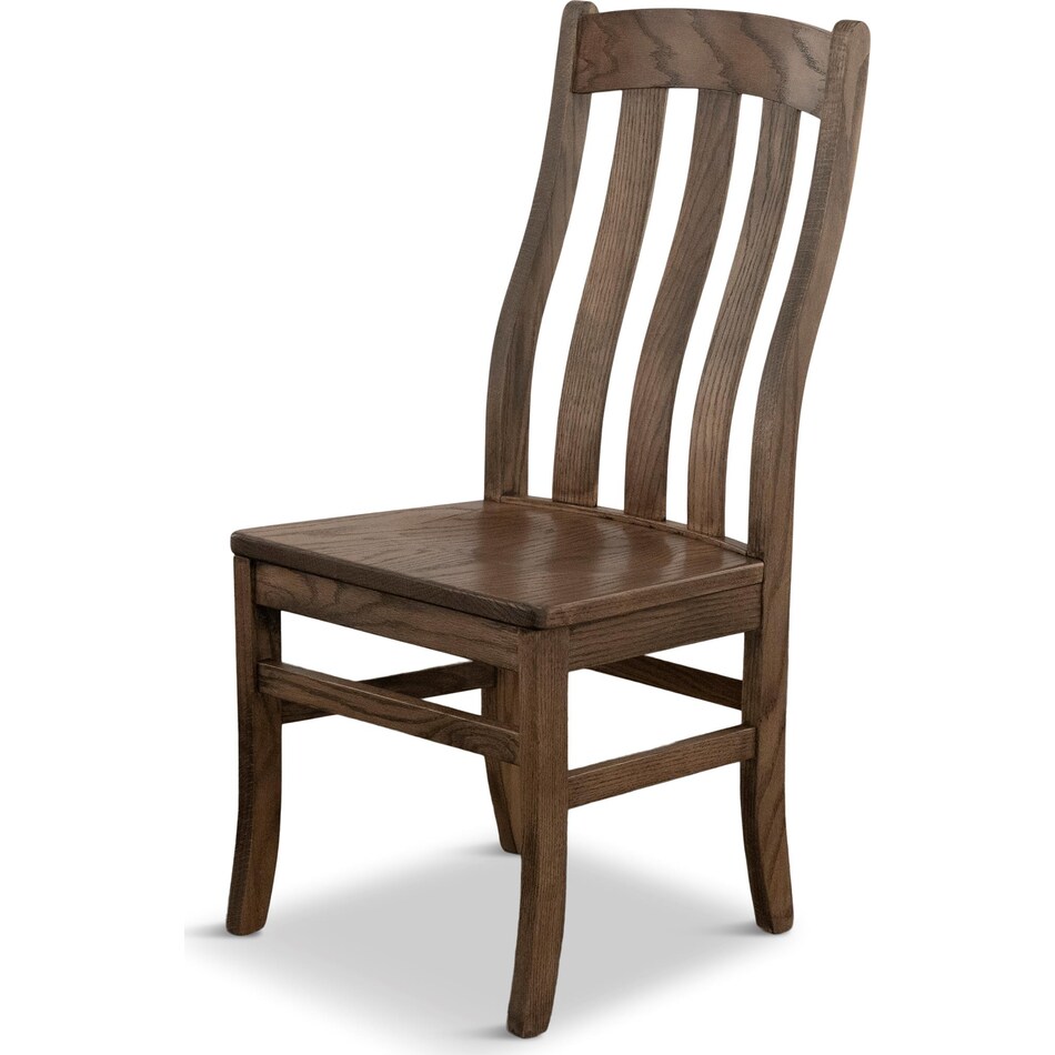 maywood dining brown dr side chair   