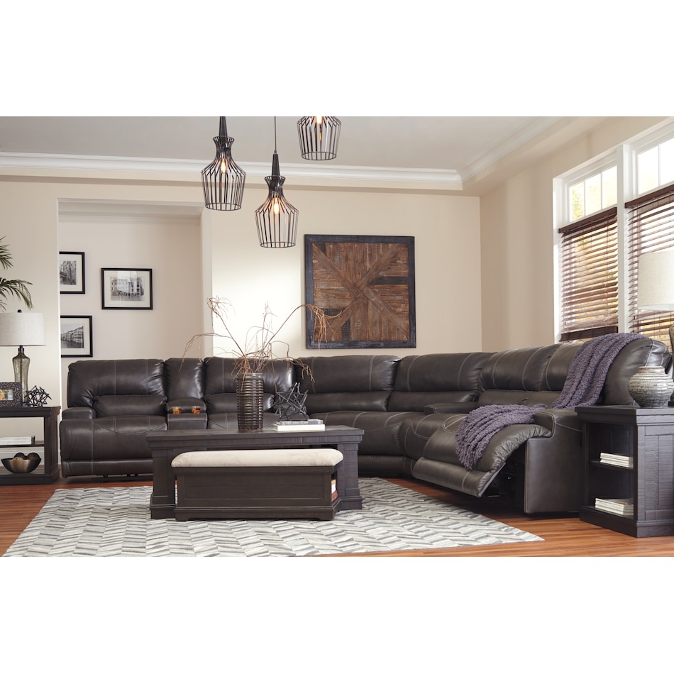 mccaskill gray mt motion leather sofa manual u  