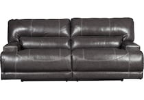mccaskill gray sofa u  