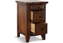 mckennon collection bedroom brown br master nightstand   