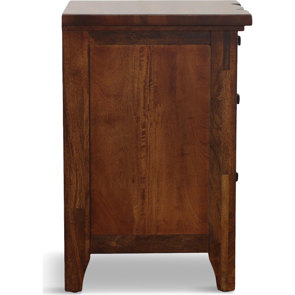 mckennon collection bedroom brown br master nightstand   