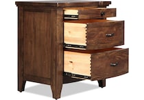 mckennon brown br master nightstand   