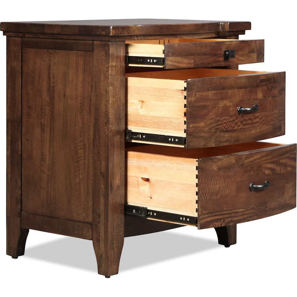 mckennon brown br master nightstand   