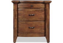 mckennon brown br master nightstand   