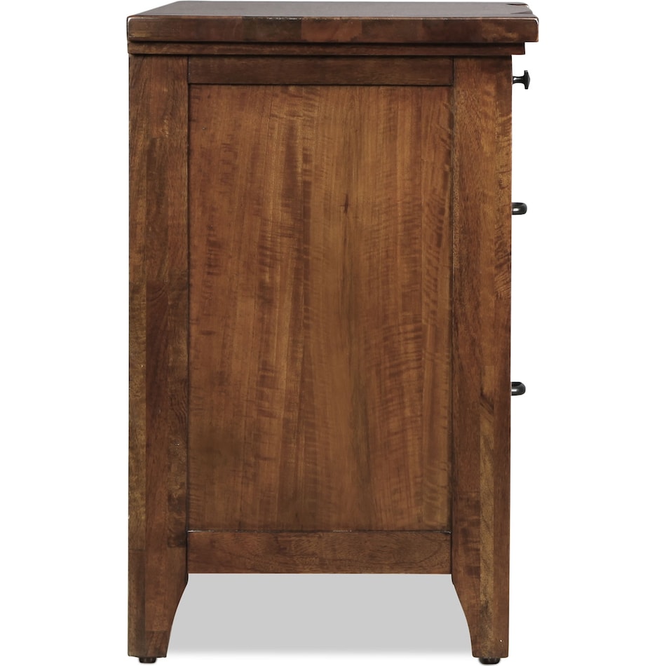 mckennon brown br master nightstand   