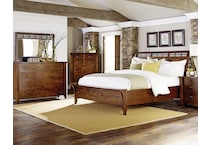 mckennon brown king storage bed p  