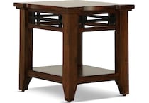 mckennon brown oc end chairside table   