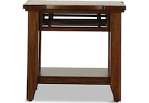 mckennon brown oc end chairside table   