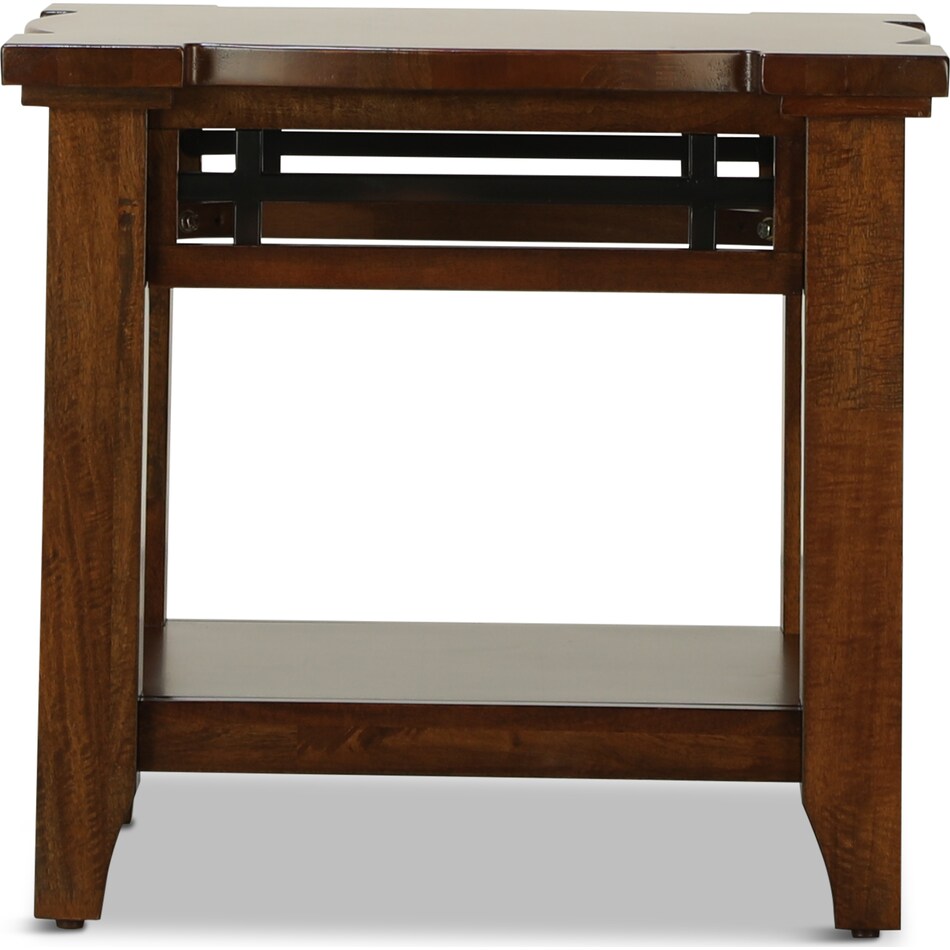 mckennon brown oc end chairside table   