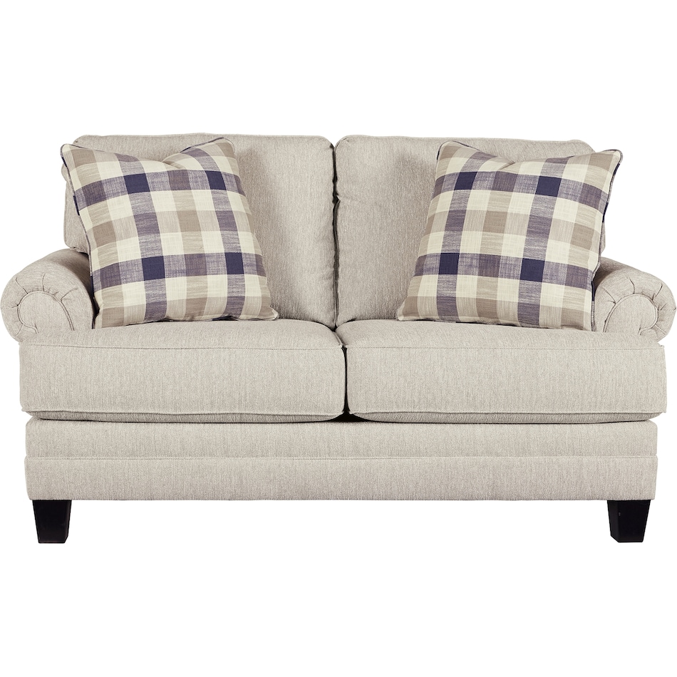 meggett linen loveseat   