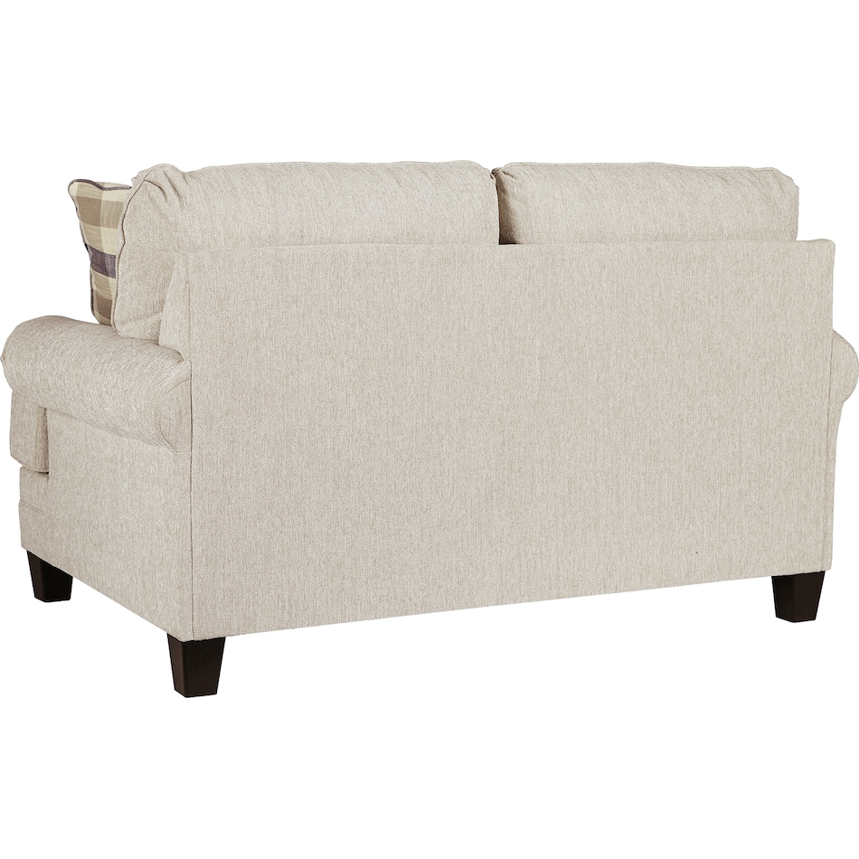 meggett linen loveseat   