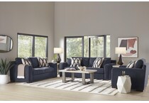 melbourne navy living room blue   