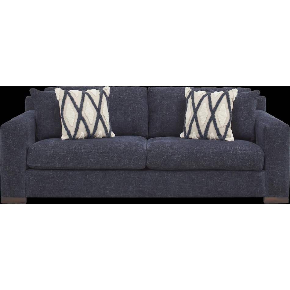 melbourne navy living room blue st stationary fabric sofa   