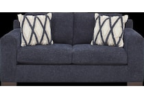 melbourne navy living room blue st loveseat   