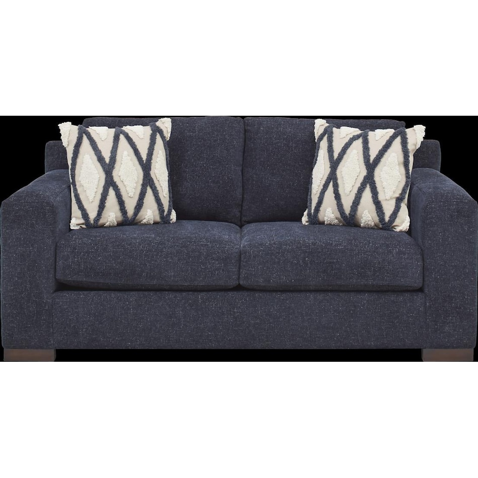 melbourne navy living room blue st loveseat   