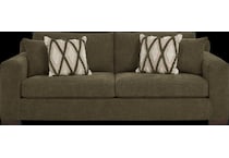 melbourne olive living room green st stationary fabric sofa   