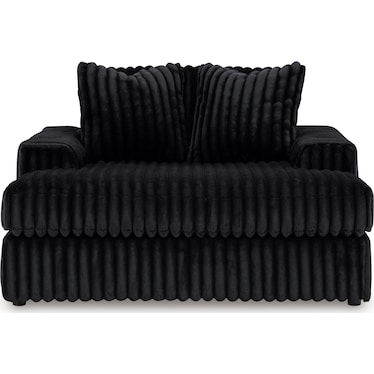 Midnight-Madness Oversized Chaise