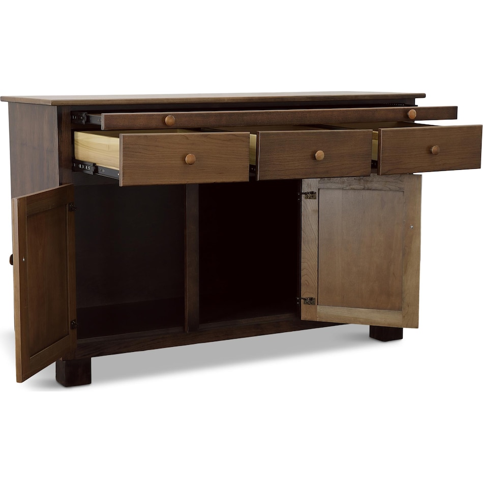 millsdale dining brown dr buffet server   