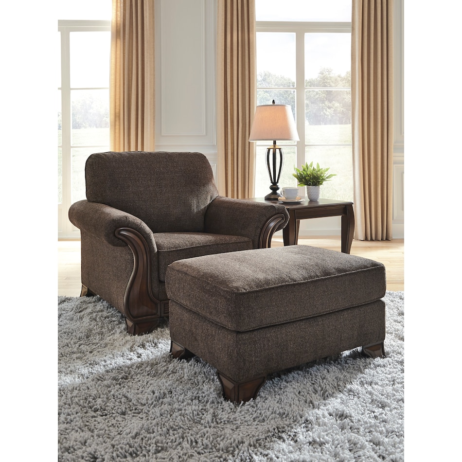 miltonwood living room brown st feo stationary fabric chair   