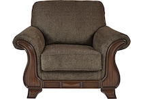 miltonwood living room brown st feo stationary fabric chair   