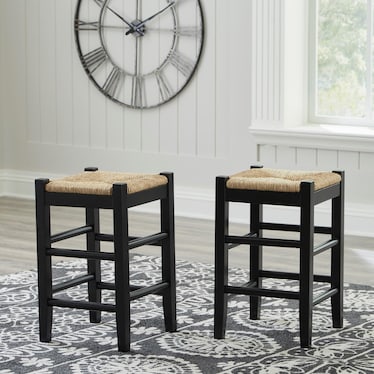 Mirimyn Counter Height Bar Stool (Set of 2)