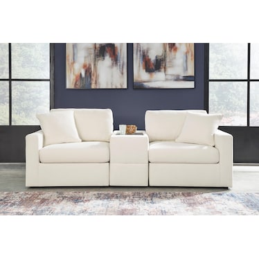 Modmax 3-Piece Loveseat with Console