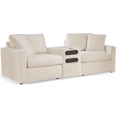 Modmax 3-Piece Loveseat with Audio Console