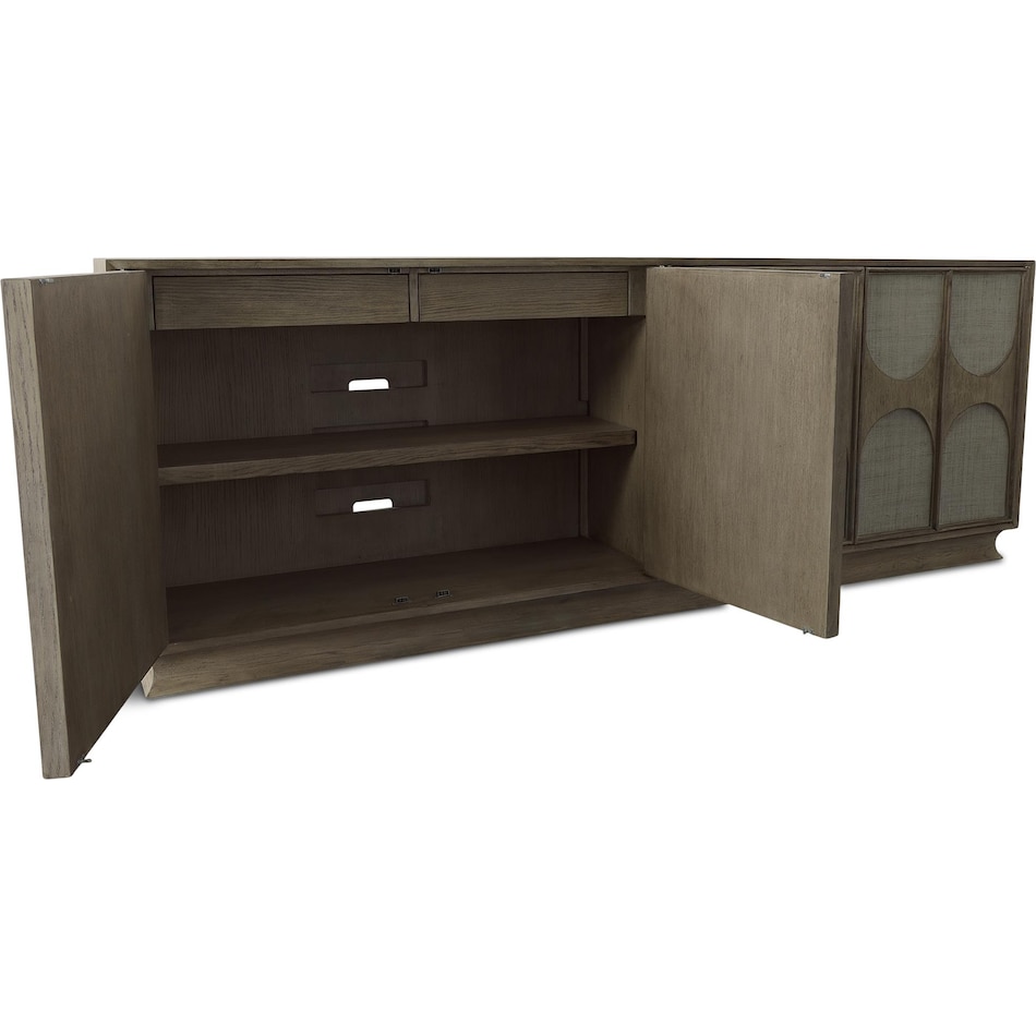 monstuart gray et entertainment console   