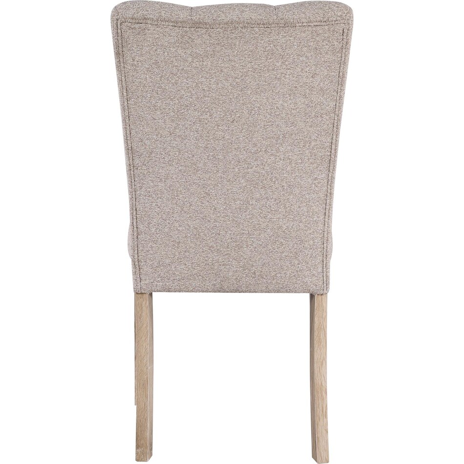 myla dining beige dr side chair   