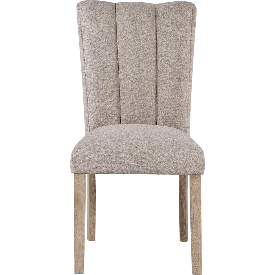 myla dining beige dr side chair   