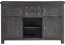 myshanna dining gray dr buffet server d   