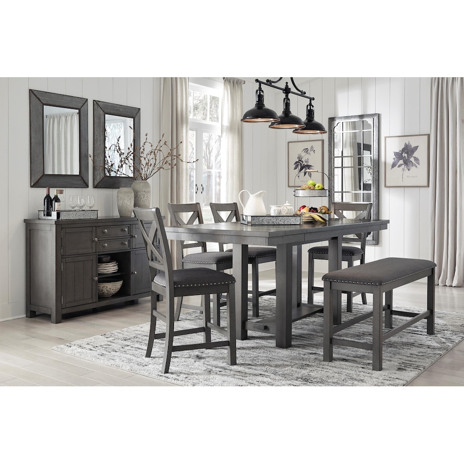 myshanna dining gray dr buffet server d   