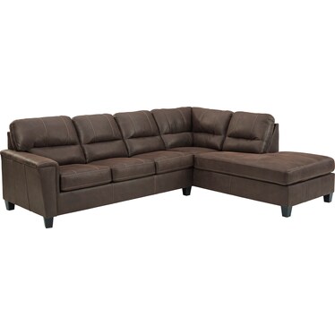 Navi 2-Piece Sectional with Chaise - Right Facing