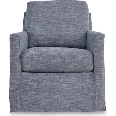 Nenana Next-Gen Nuvella Swivel Glider Accent Chair