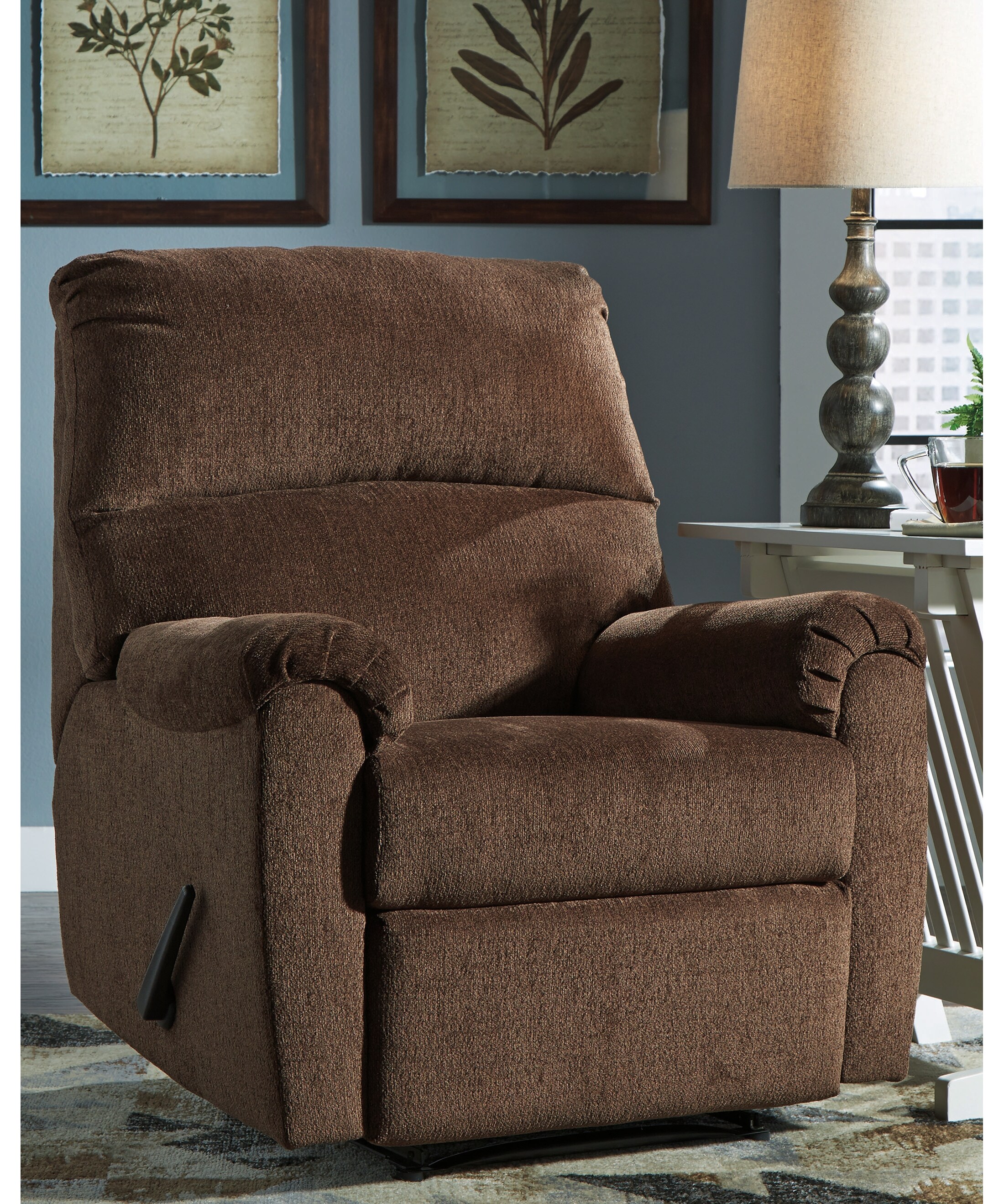 Nerviano gray clearance recliner