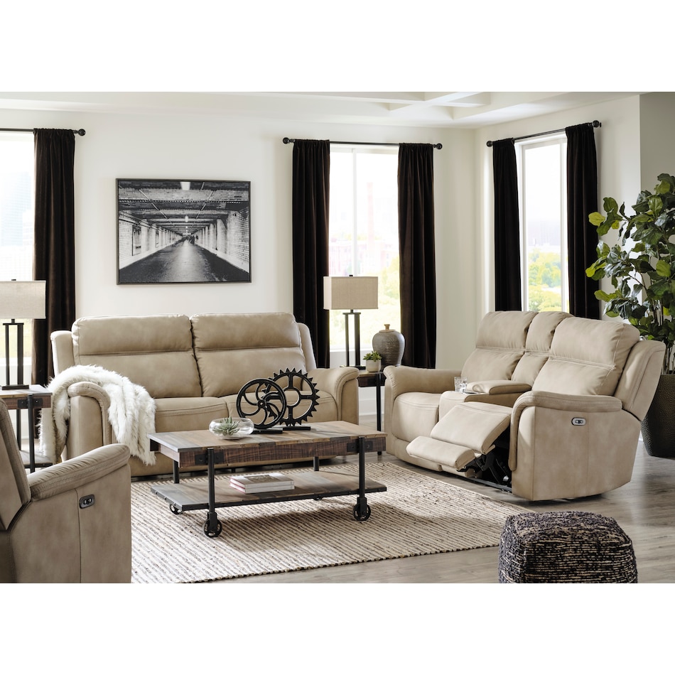 next gen durapella beige mt motion fabric loveseat p   