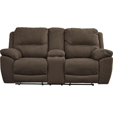 Next-Gen Gaucho Reclining Loveseat with Console