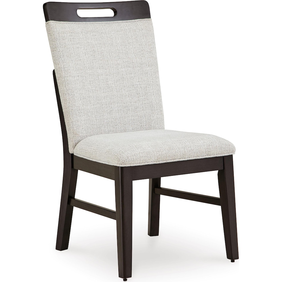 neymorton dining light gray dr side chair d x  