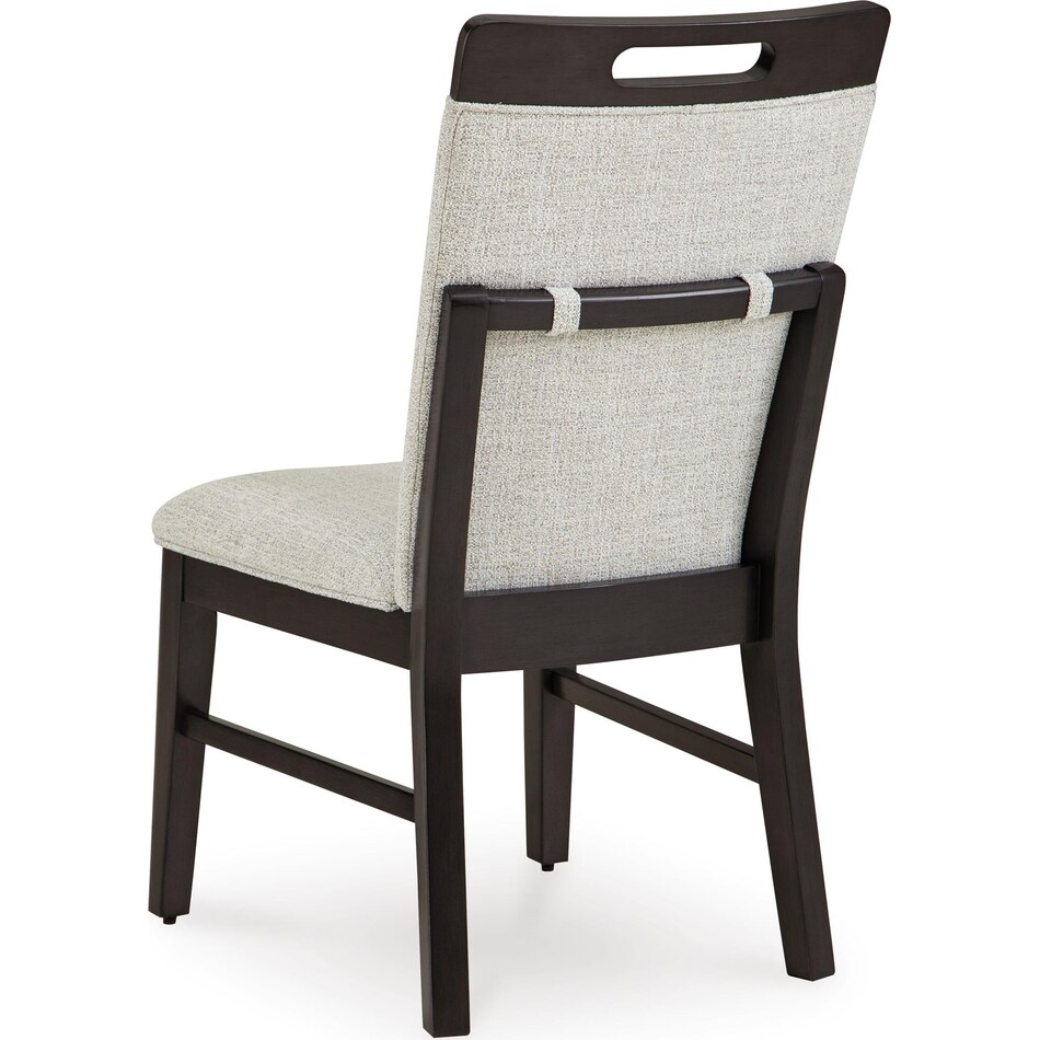 neymorton dining light gray dr side chair d x  