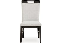 neymorton dining light gray dr side chair d x  